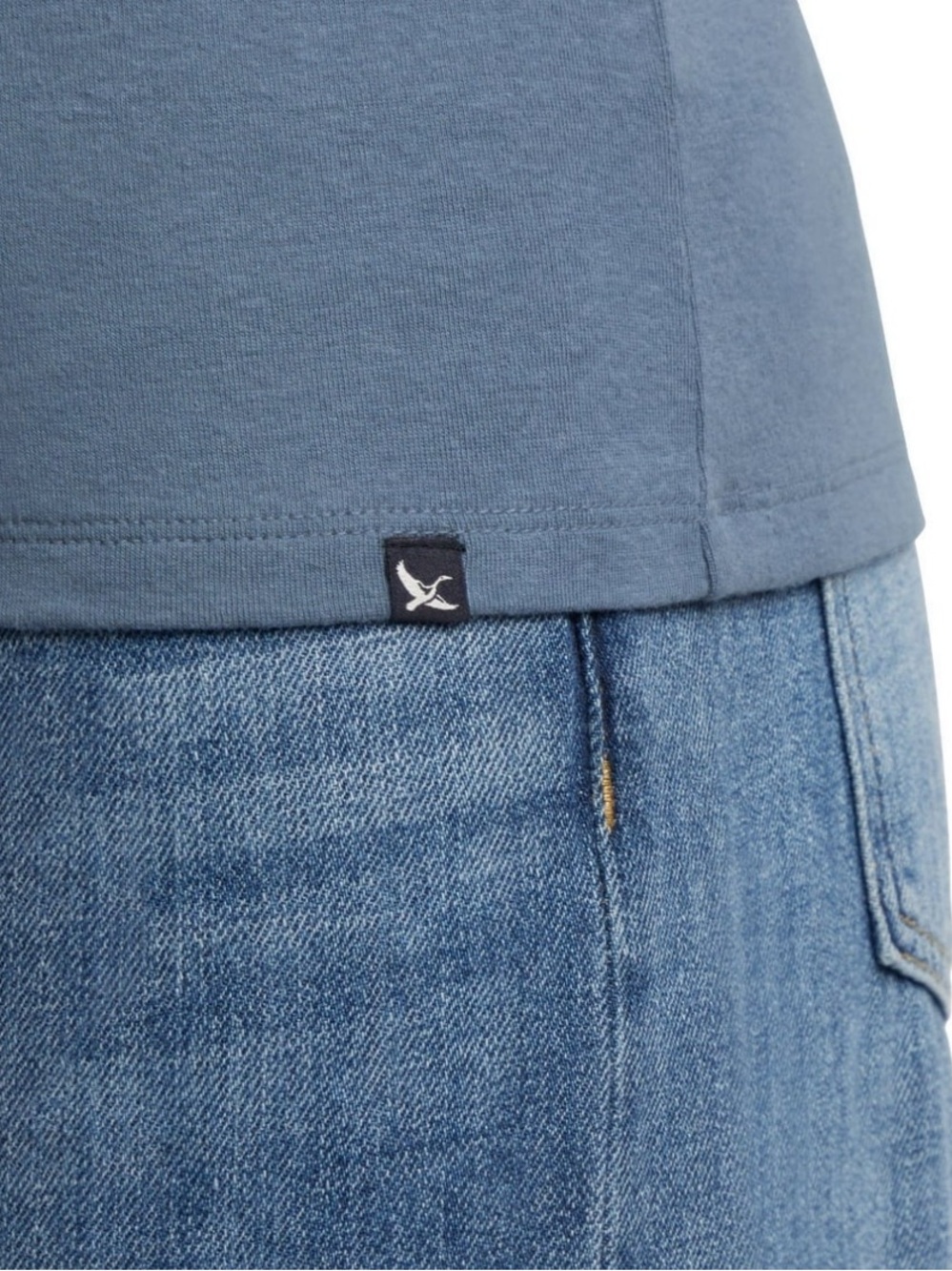 Eddie Bauer Women's Long Sleeve Crewneck Top - Slate Blue - Picture 6 of 9